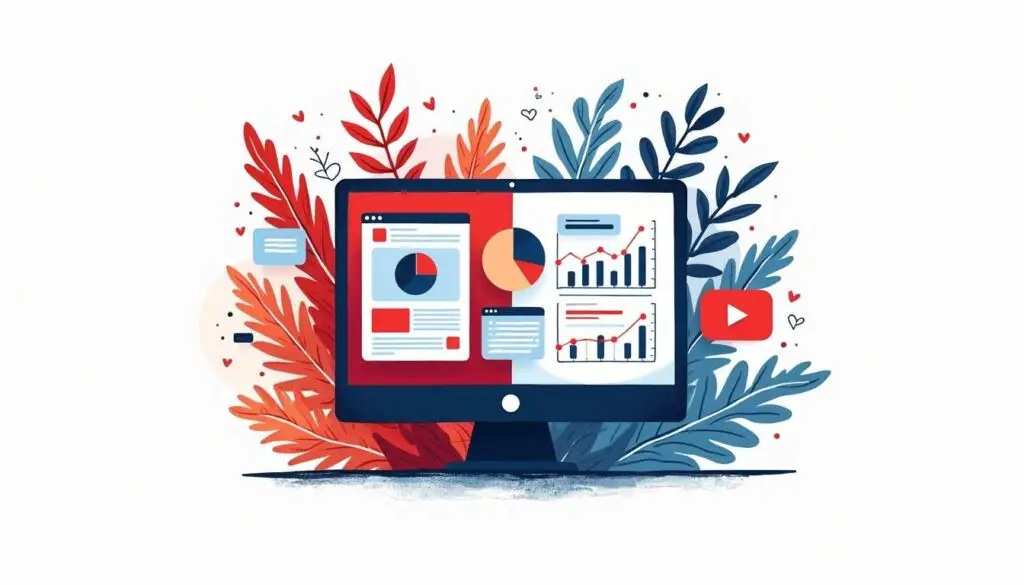 A split-screen design showcasing a vibrant