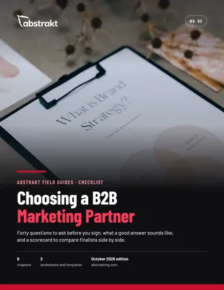 Cover of How to Choose a B2B Marketing Partner