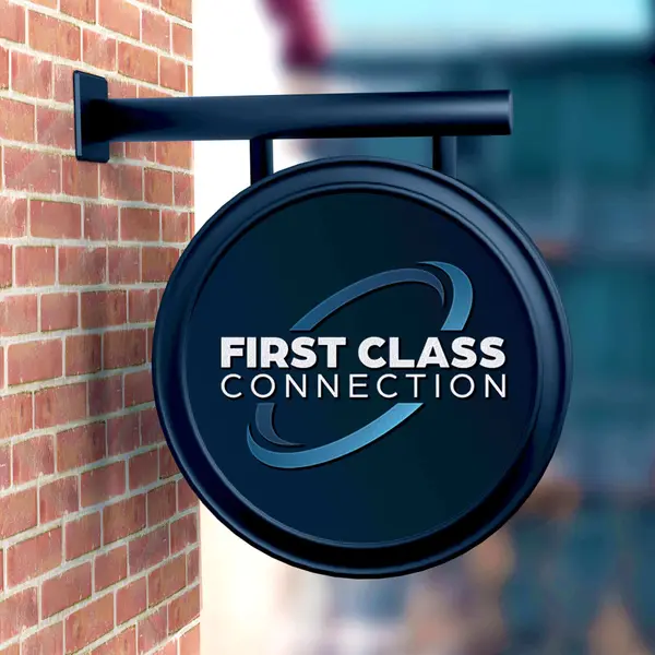 Brand identity designed for First Class Connection