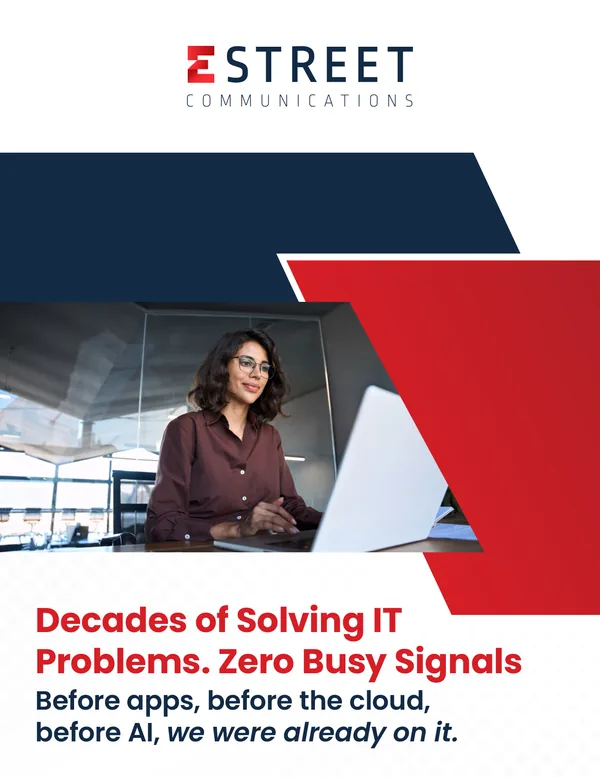 Brochure designed for E Street Communications