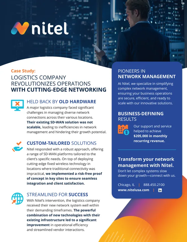 Case study designed for Nitel