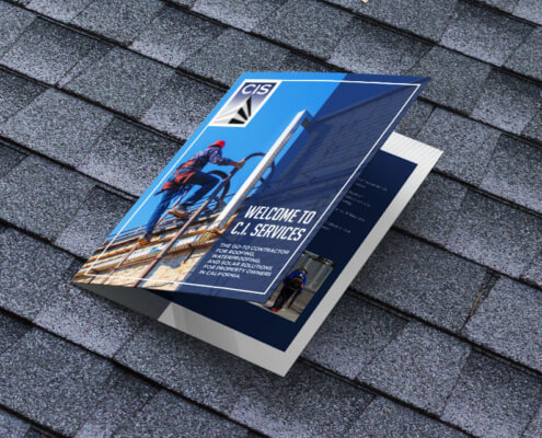 Marketing Collateral CI Services B2B Brochure