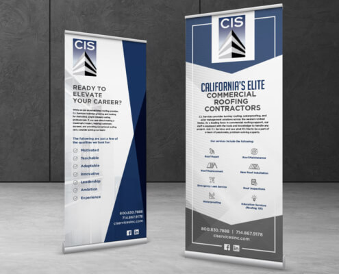 Marketing Collateral CI Services B2B Tradeshow Pop Up Banners