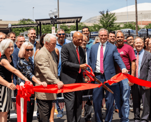 Laclede's Landing Ribbon Cutting