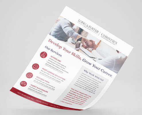 Marketing Collateral Long & Foster B2B Sell Sheet