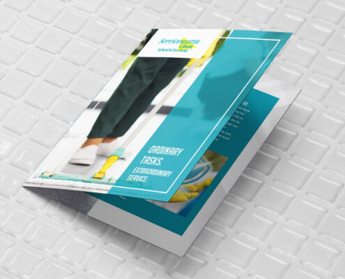 Marketing Collateral ServiceMaster B2B Brochure