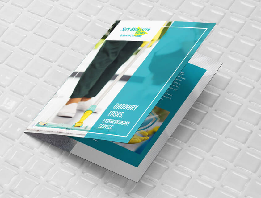 Marketing Collateral ServiceMaster B2B Brochure