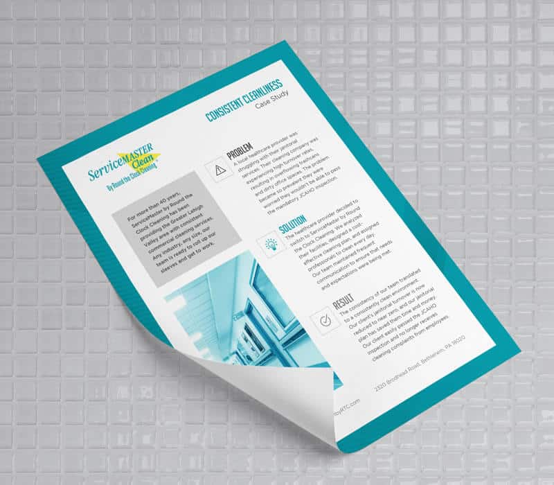 Marketing Collateral ServiceMaster B2B Case Study