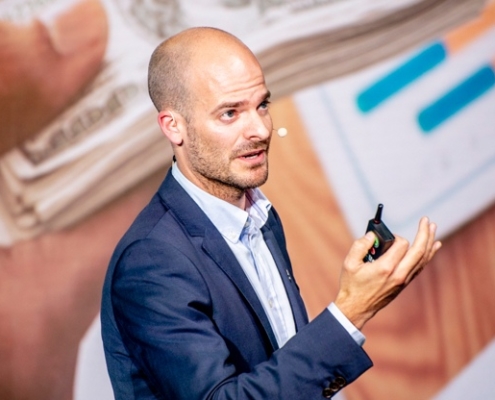 Man speaking at Transform Conference