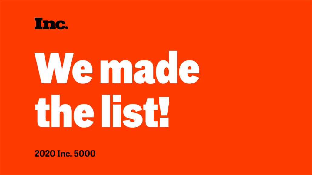 Inc 5000. List 2020