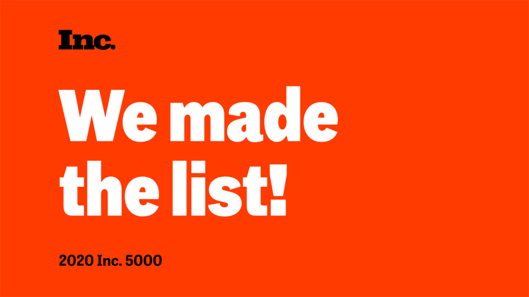 Inc 5000. List 2020 Inc 5000. List 2020