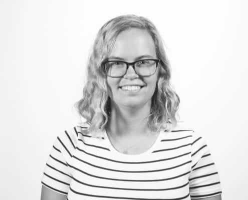 Abby Scherer Headshot BW