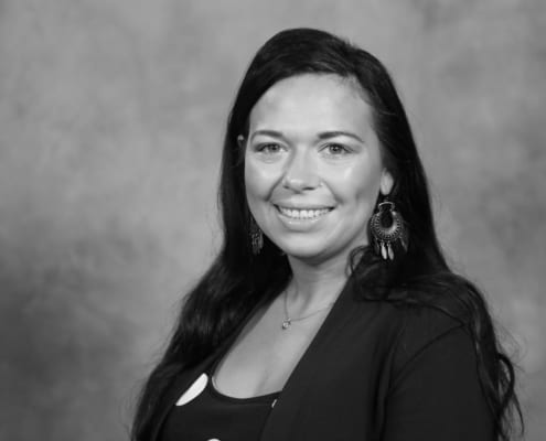 Alyssa Stevenson Headshot BW