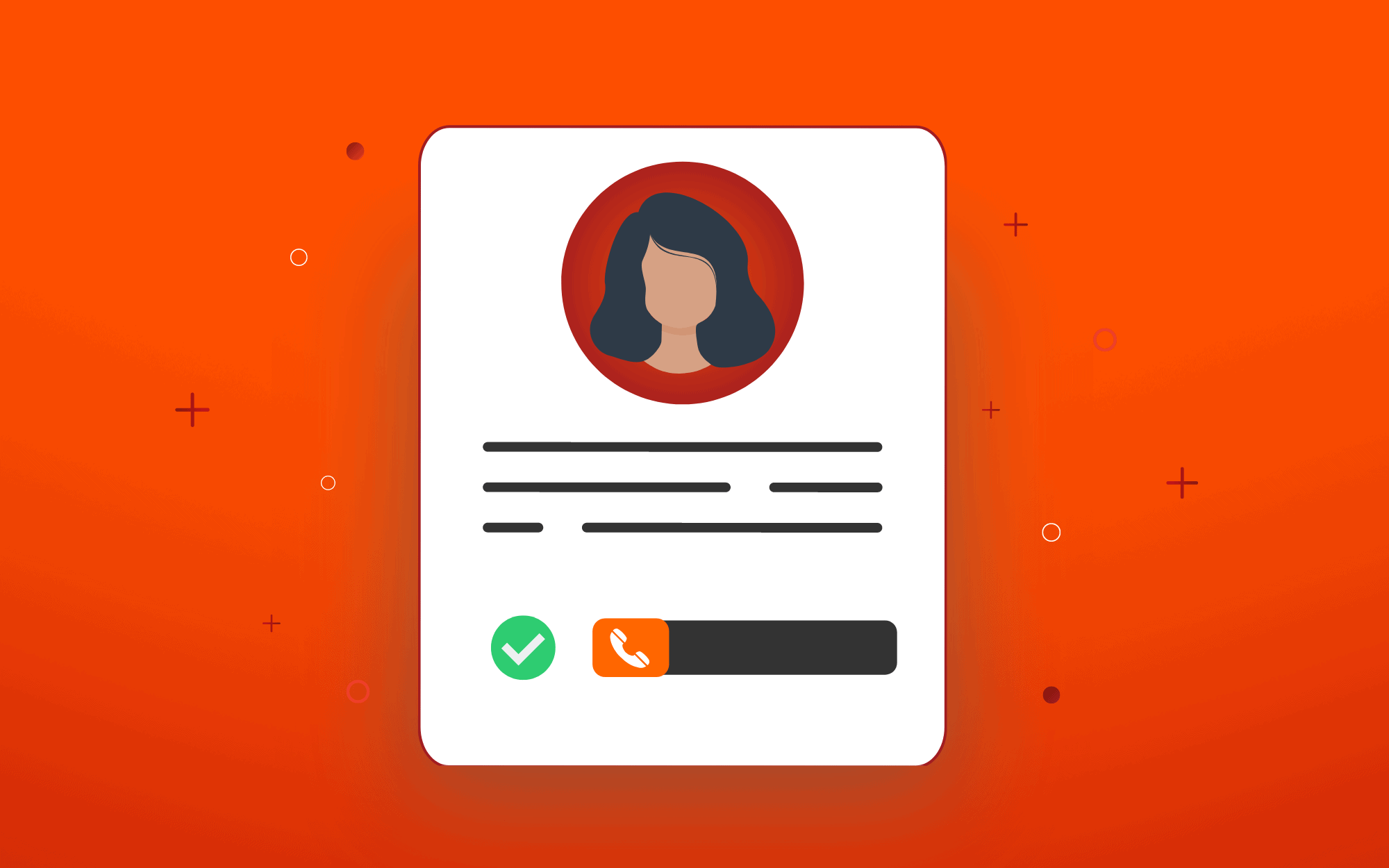 Verified contact data