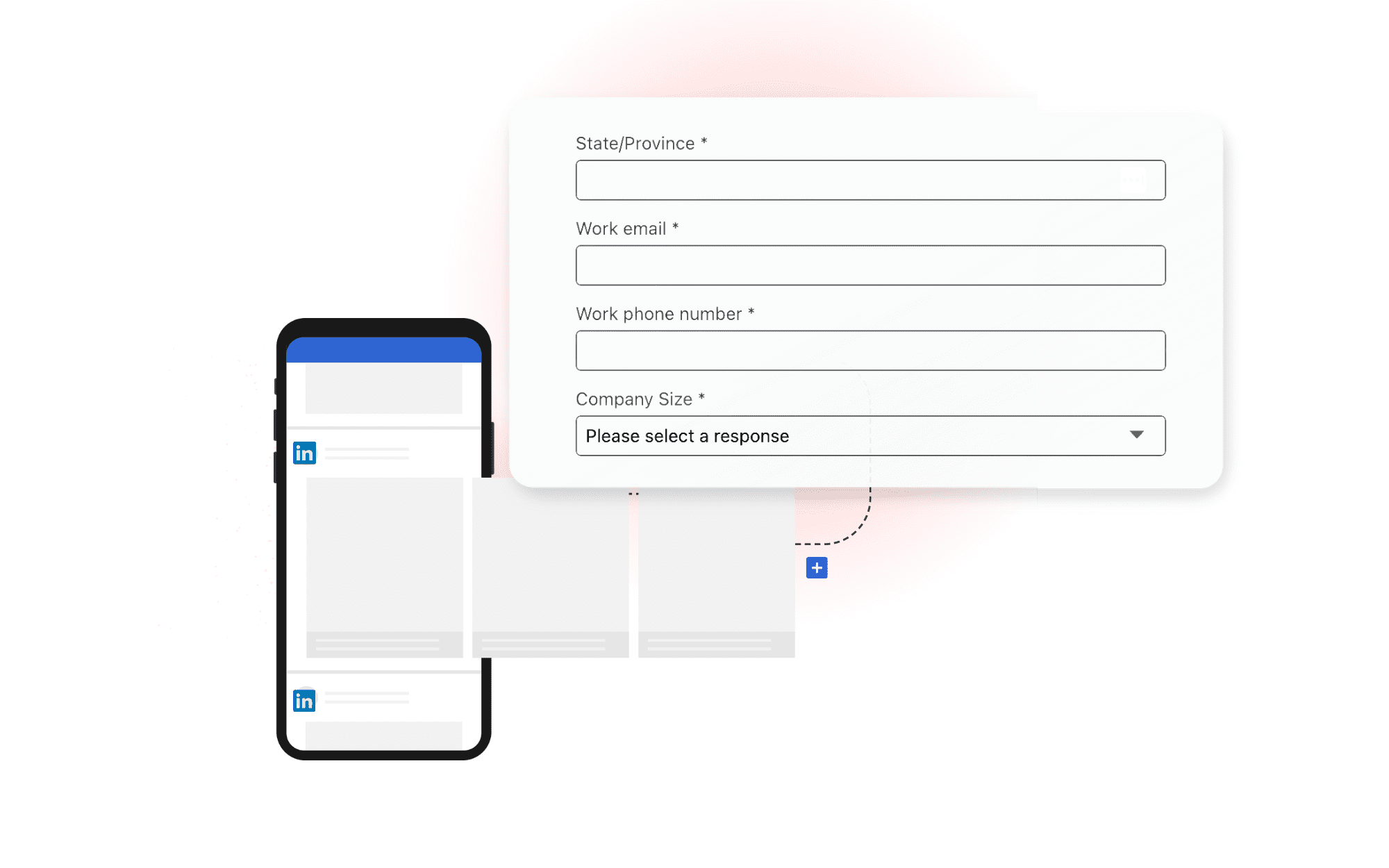 LinkedIn Lead Generation Form Example