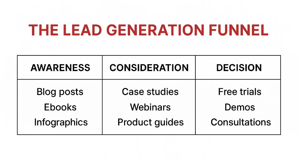 outbound lead generation funnel