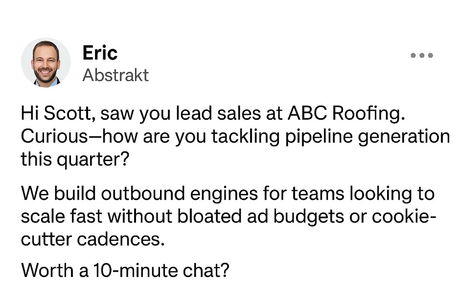 outbound linkedin outreach