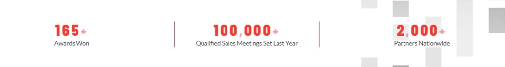 lead gen landing page social proof example