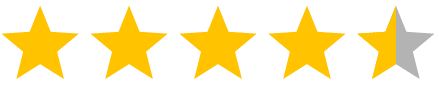 4.5 Stars Rating