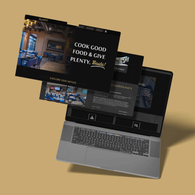 Bartolino’s Restaurants Website