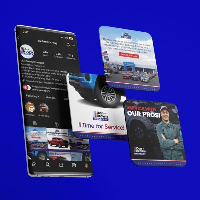 Don Brown Chevrolet Social Media