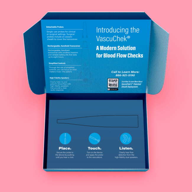 Vascuchek Product Packaging