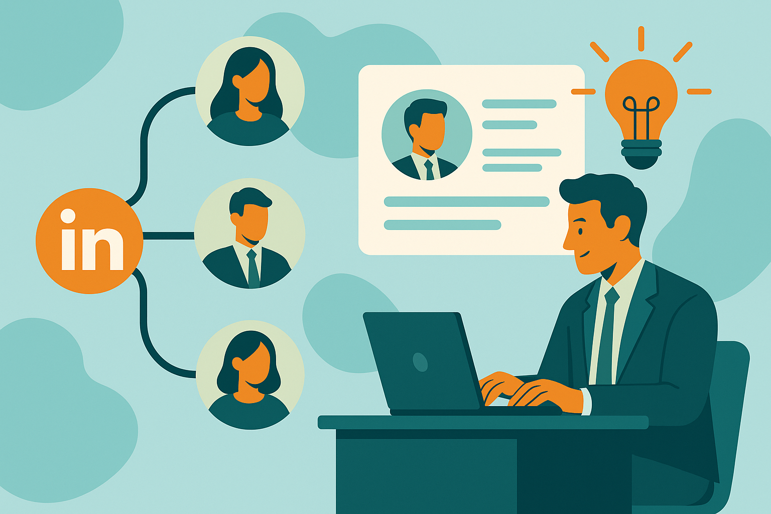 LinkedIn lead gen for LED lighting companies